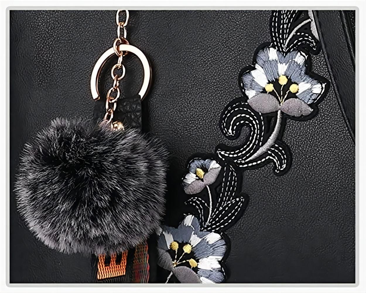 Fashionable Women’s Flower Pattern Crossbody & Shoulder Bag