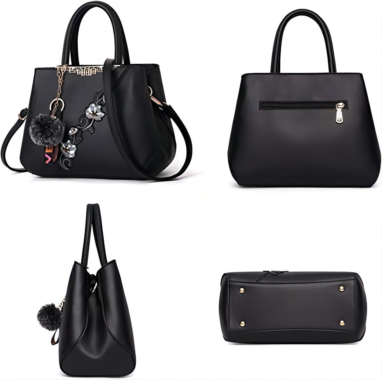 Fashionable Women’s Flower Pattern Crossbody & Shoulder Bag