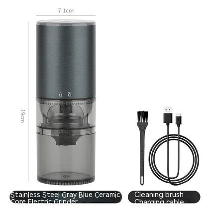 Electric Stainless Steel Coffee Grinder – Powerful Bean Grinding Machine - Adistore