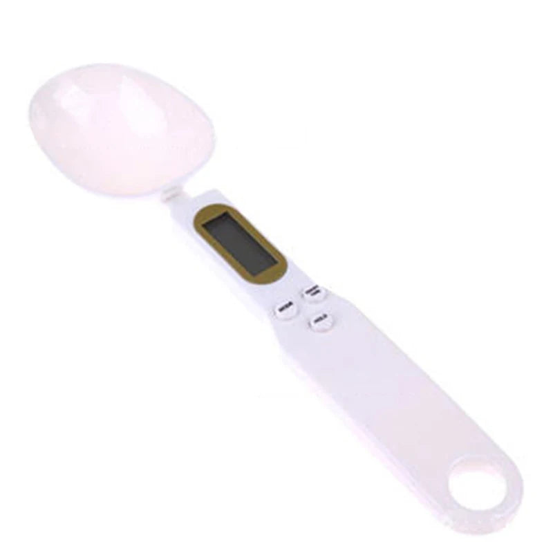 500g/0.1g Portable LCD Digital Kitchen Scale Measuring Spoon