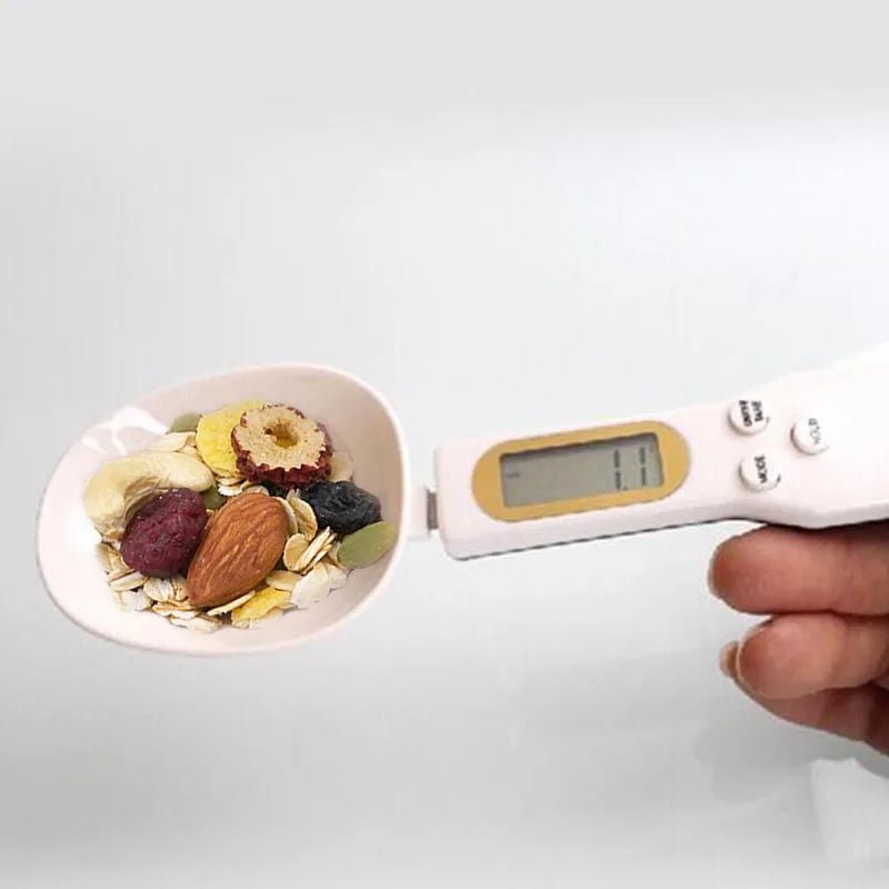500g/0.1g Portable LCD Digital Kitchen Scale Measuring Spoon