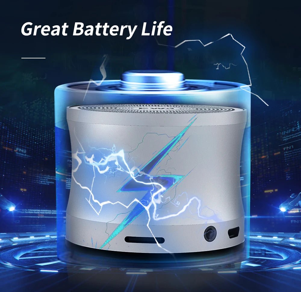EWA A109 TWS Bluetooth Speaker – 5W Bass, HD Sound, Portable