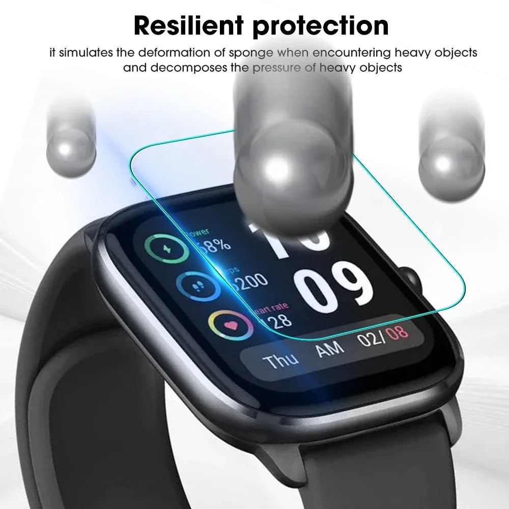 Mi Band 8 Pro Screen Protector – HD Anti-Scratch Tempered Glass Film - Adistore