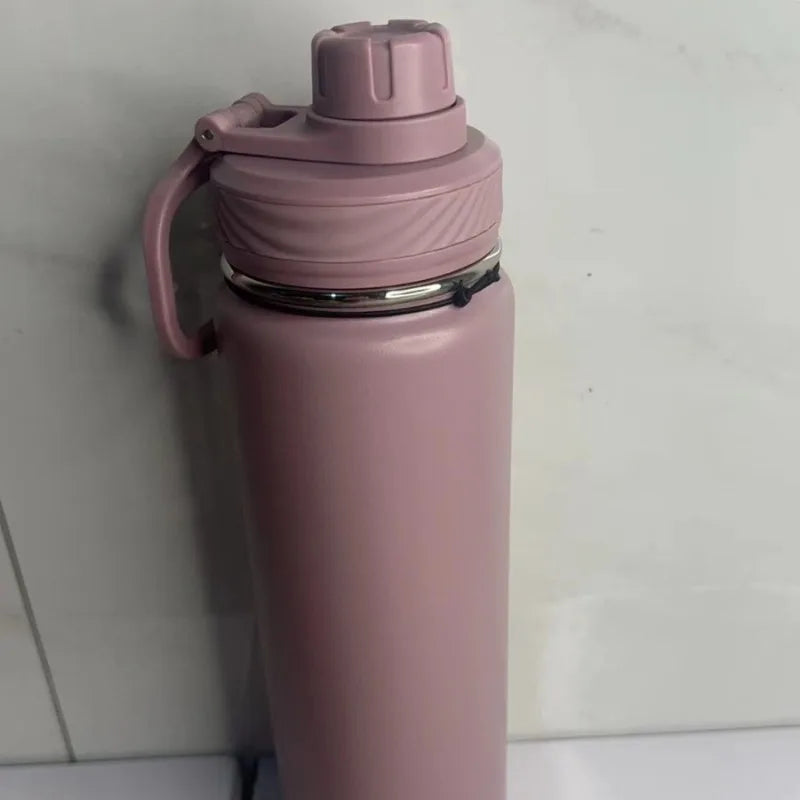 304 stainless steel insulated cup 24oz vacuum large capacity outdoor dew sports fitness yoga water cup