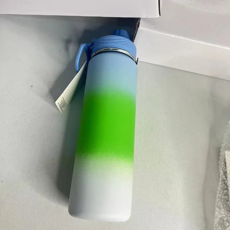 304 stainless steel insulated cup 24oz vacuum large capacity outdoor dew sports fitness yoga water cup