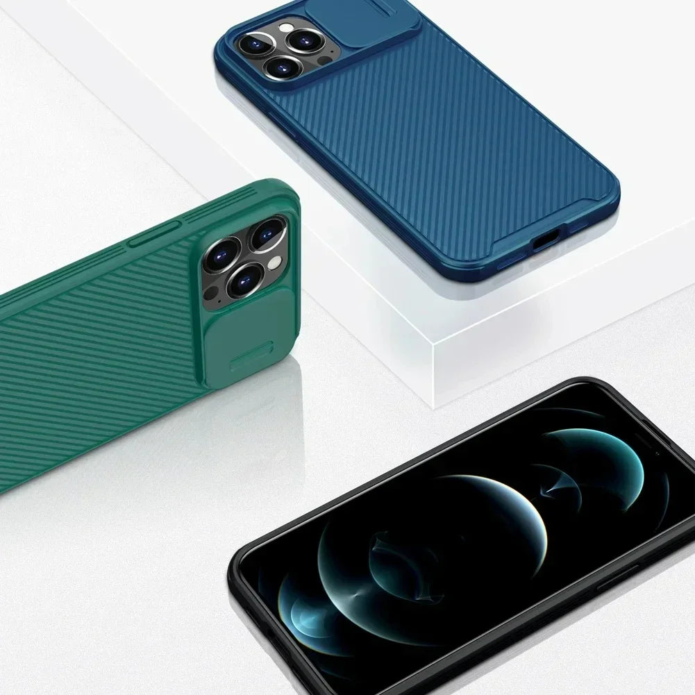 MagSafe Case for iPhone 13, Nillkin CamShield Pro, Magnetic Case for iPhone 14, Lens Slide Privacy, Camera Protection Back Cover