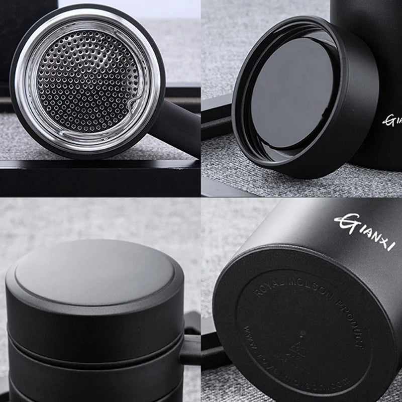 Large Capacity Stainless Steel Vacuum Flask – Heat Preservation Cup - Adistore