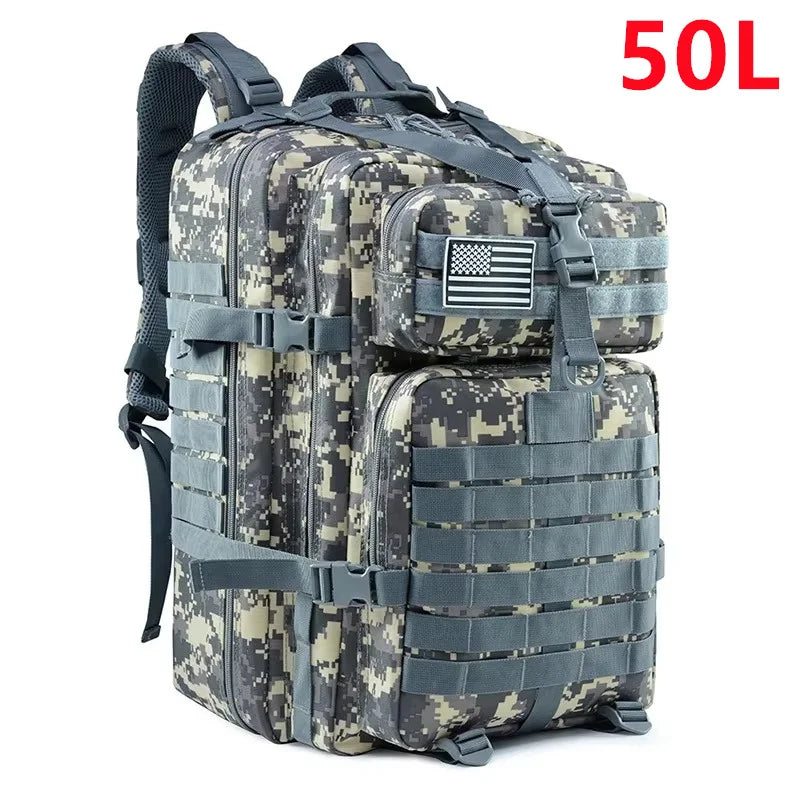 30L/50L Tactical Backpack for Men – Hunting, Camping & Hiking Gear - Adistore