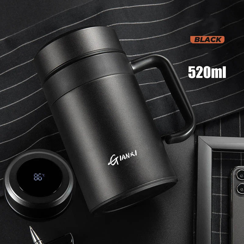 Large Capacity Stainless Steel Vacuum Flask – Heat Preservation Cup - Adistore