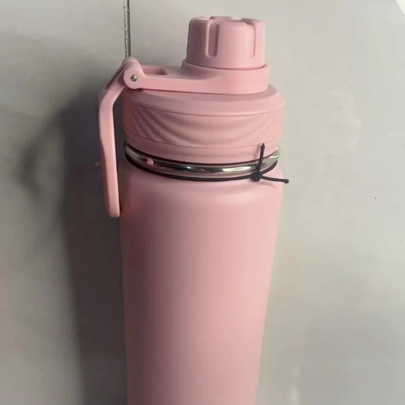 304 stainless steel insulated cup 24oz vacuum large capacity outdoor dew sports fitness yoga water cup