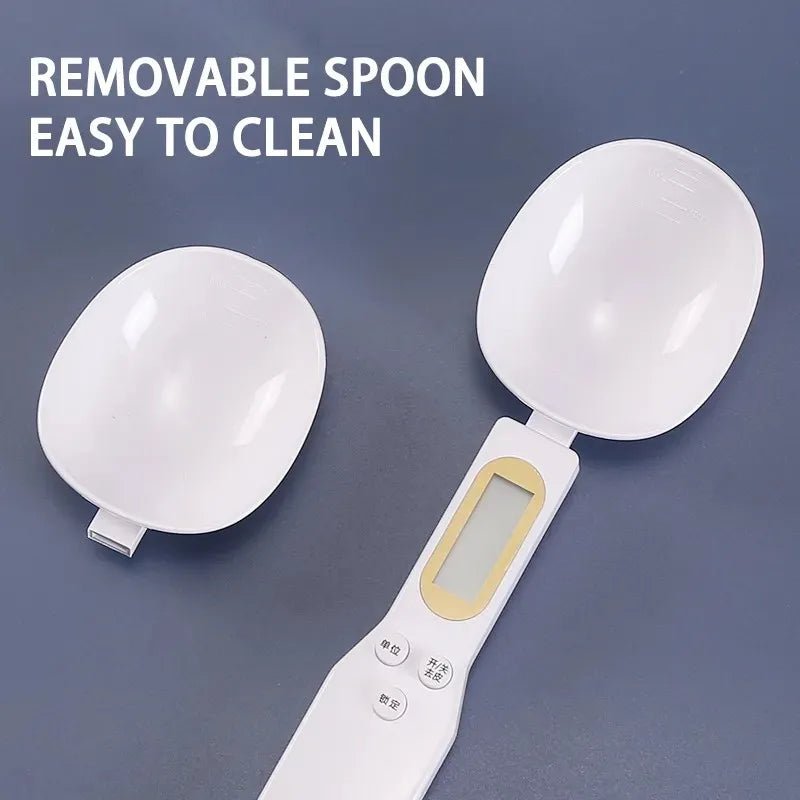 500g/0.1g Portable LCD Digital Kitchen Scale Measuring Spoon - Adistore