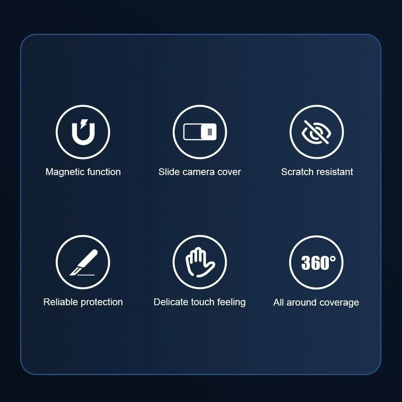 MagSafe Case for iPhone 13, Nillkin CamShield Pro, Magnetic Case for iPhone 14, Lens Slide Privacy, Camera Protection Back Cover