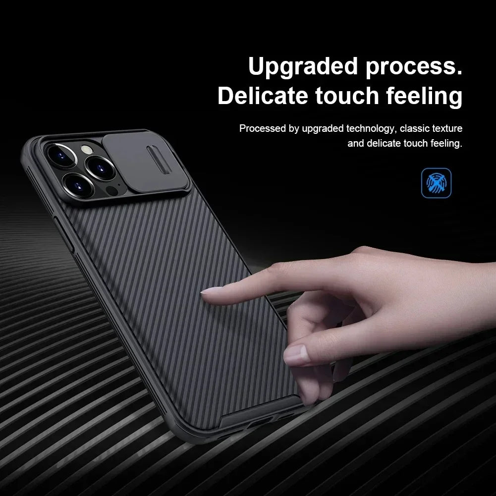 MagSafe Case for iPhone 13, Nillkin CamShield Pro, Magnetic Case for iPhone 14, Lens Slide Privacy, Camera Protection Back Cover