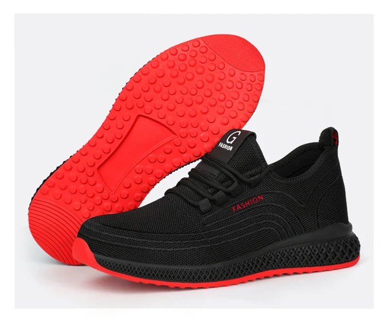Breathable Safety Shoes for Men & Women – Steel Toe Work Sneakers - Adistore