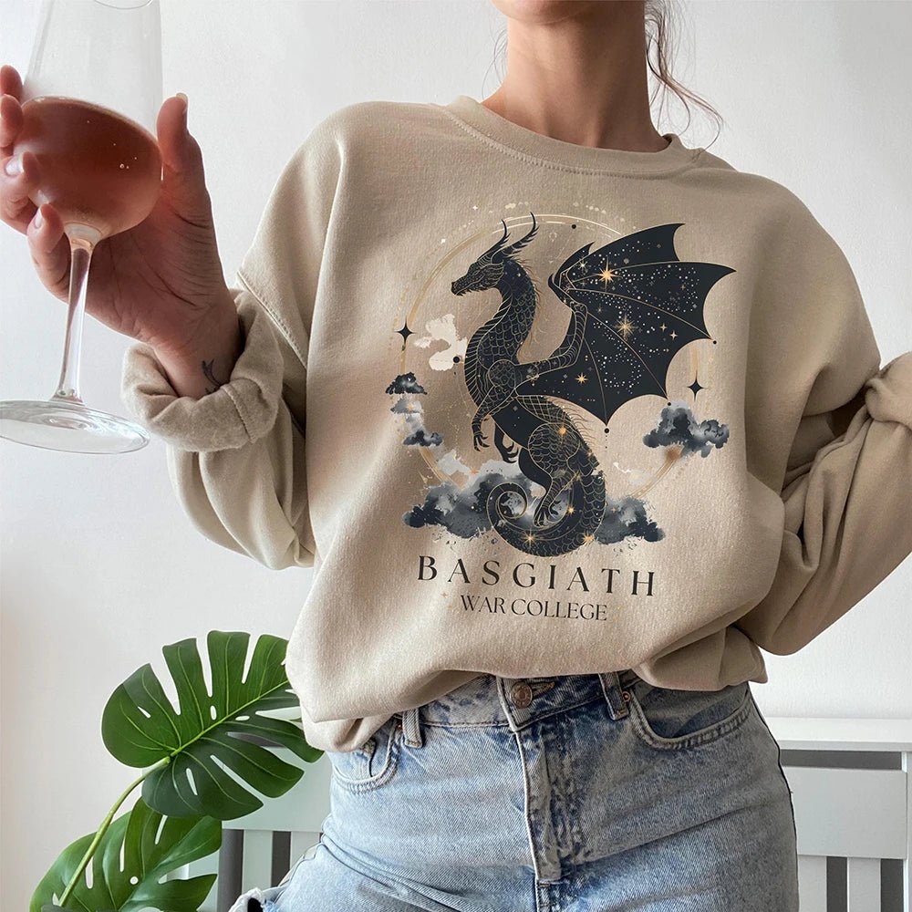 Vintage Fourth Wing Sweater – Y2K Unisex Funny Pullover Sweatshirt - Adistore