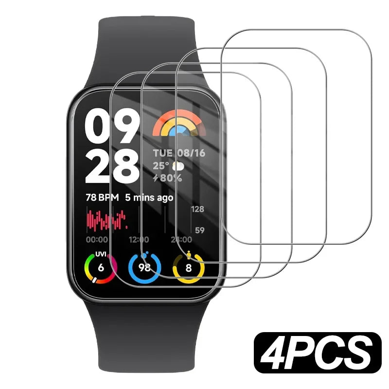Mi Band 8 Pro Screen Protector – HD Anti-Scratch Tempered Glass Film - Adistore
