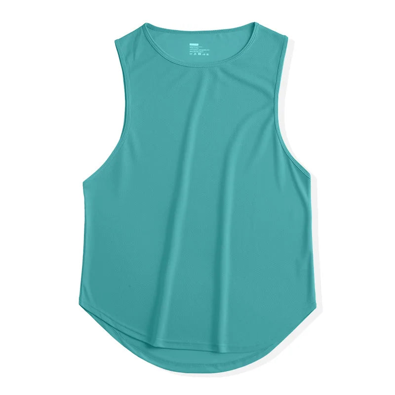 Men’s Quick-Dry Gym Tank Top – Sleeveless Sports & Training Vest