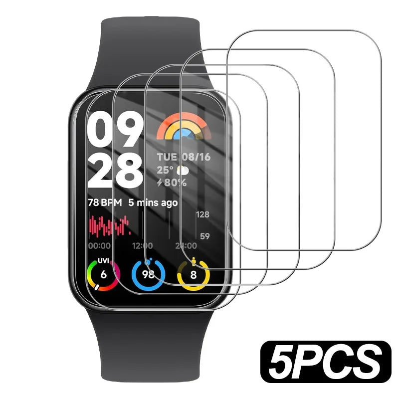 Mi Band 8 Pro Screen Protector – HD Anti-Scratch Tempered Glass Film - Adistore