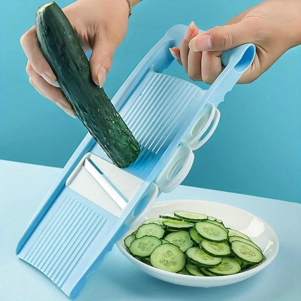 5-in-1 Vegetable Slicer & Grater – Multifunctional Kitchen Chopper - Adistore