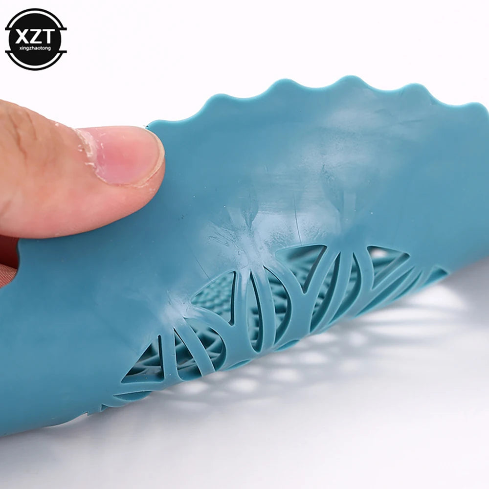 Silicone Sink & Shower Drain Cover – Hair Catcher & Stopper Filter - Adistore