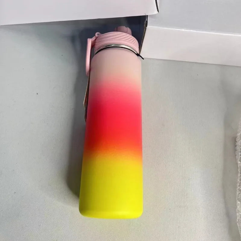 304 stainless steel insulated cup 24oz vacuum large capacity outdoor dew sports fitness yoga water cup