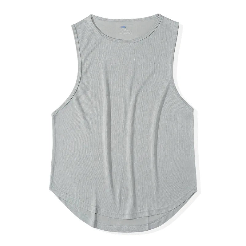 Men’s Quick-Dry Gym Tank Top – Sleeveless Sports & Training Vest