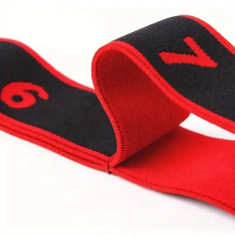 Yoga Elastic Resistance Band with 8 Rings – Pilates Stretching Rope - Adistore