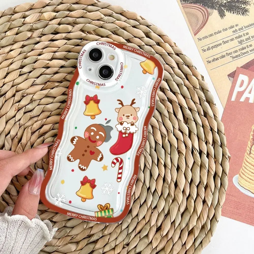 Merry Christmas Wave Phone Case for iPhone 15/14/13/12/11/X/XS - Adistore