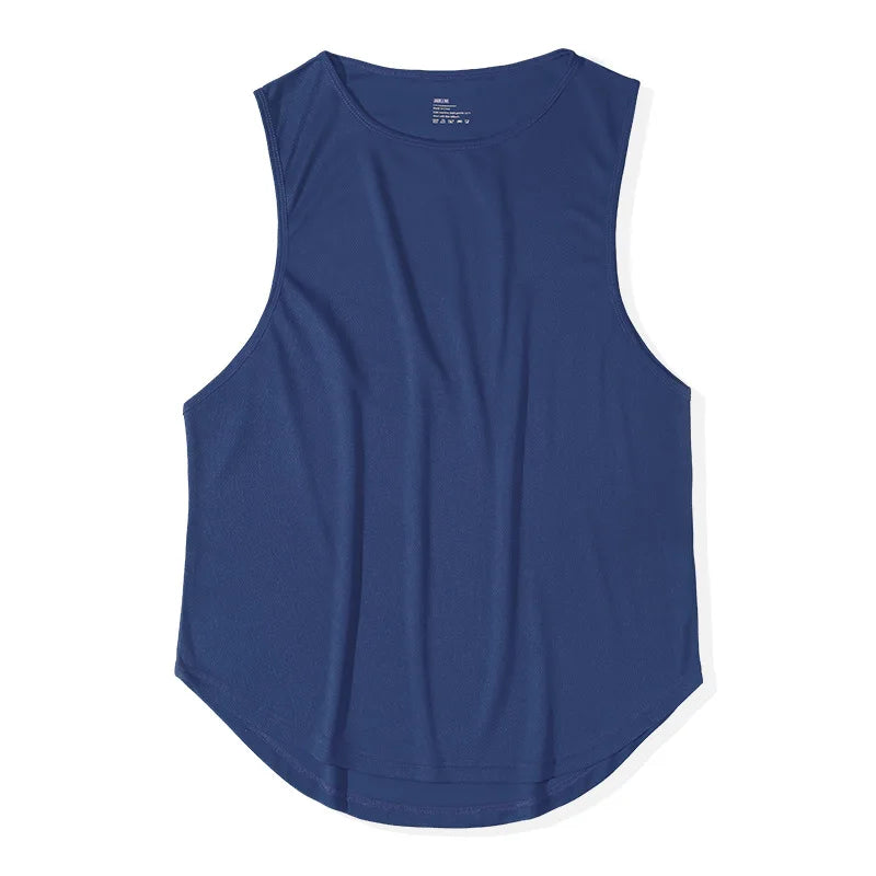 Men’s Quick-Dry Gym Tank Top – Sleeveless Sports & Training Vest