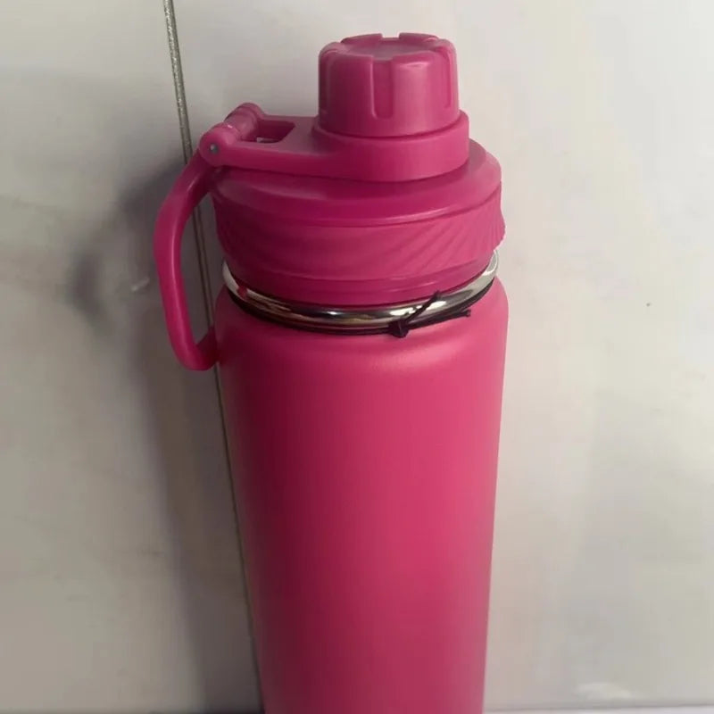 304 stainless steel insulated cup 24oz vacuum large capacity outdoor dew sports fitness yoga water cup
