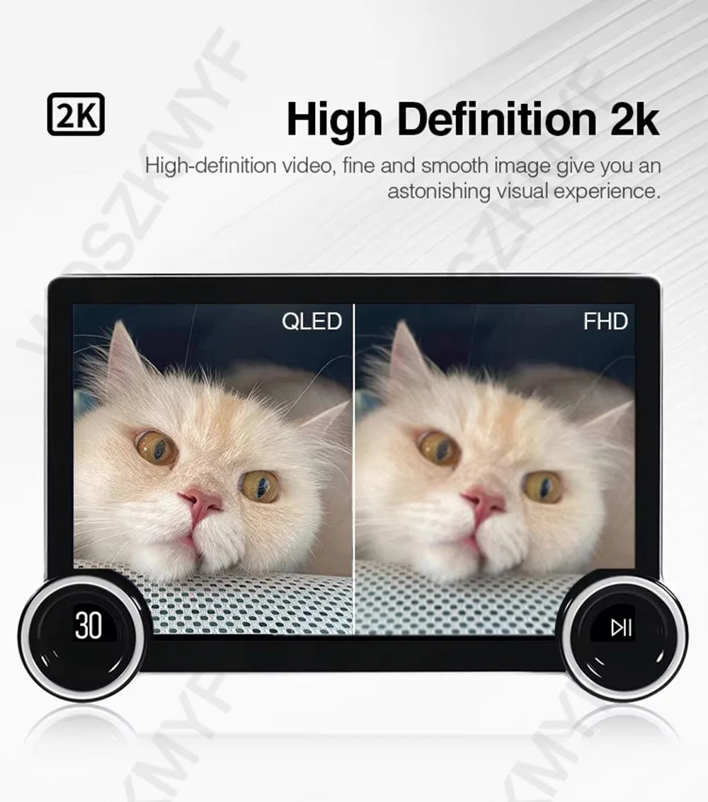 10.1" 2K 2Din Car Radio with CarPlay Android Auto | GPS Smart Player - Adistore