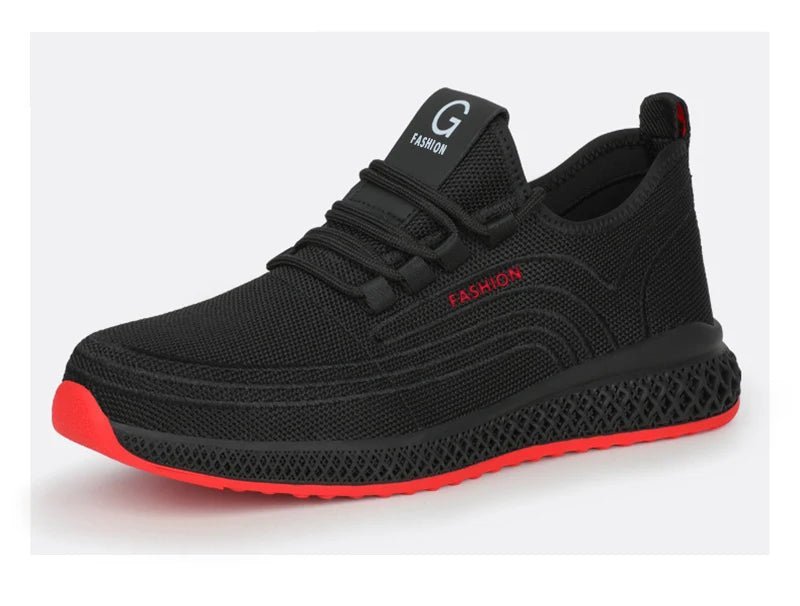 Unisex Breathable Safety Shoes  – Steel Toe Work Sneakers