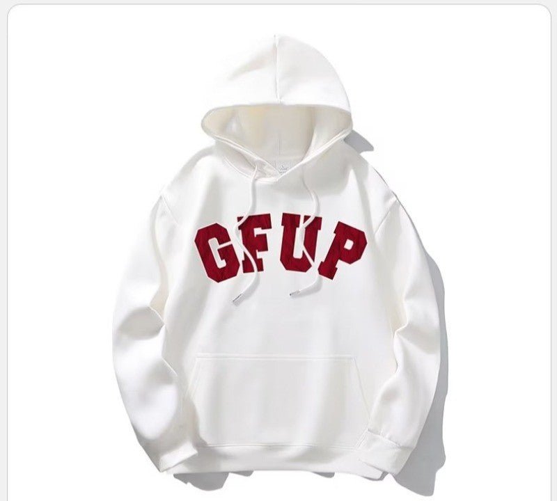 Men’s Heavy Hooded Sweater – American Retro Style Pullover Hoodie - Adistore