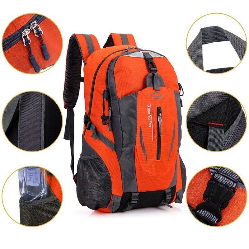 40L Large Waterproof Backpack – Hiking, Camping & Travel Rucksack
