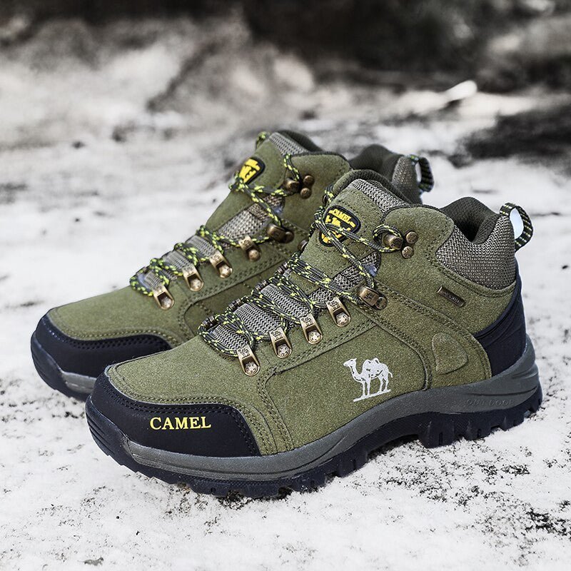 Camel Men’s Non-Slip Hiking Shoes – Outdoor Trekking & Trail Footwear - Adistore