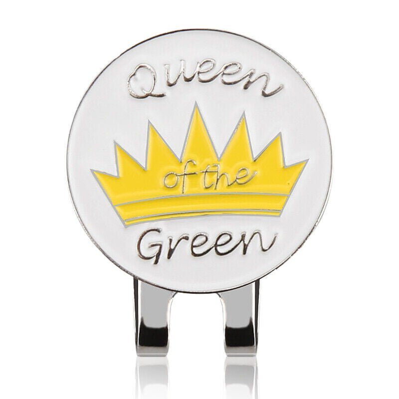 Golf Ball Mark & Magnetic Hat Clip – Alloy Golf Marker Set - Adistore