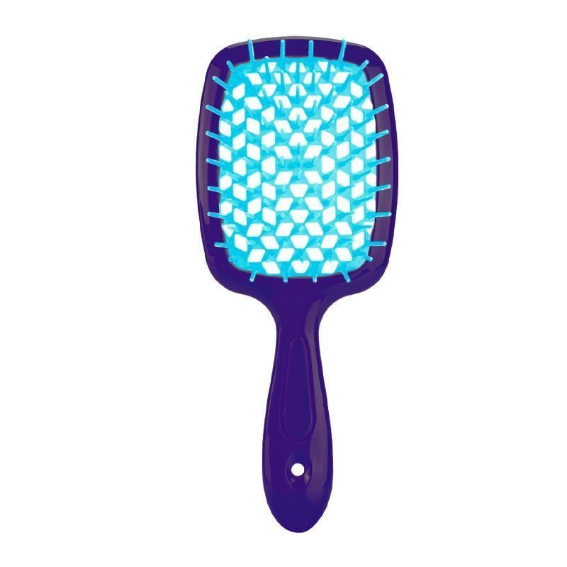 Detangling Hair Brush for Wet & Curly Hair – Massage Hollow Comb - Adistore