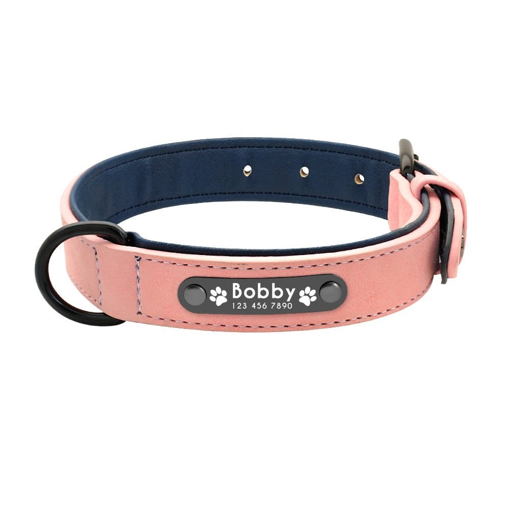 Personalized Custom Leather Dog Collars – Durable & Stylish - Adistore