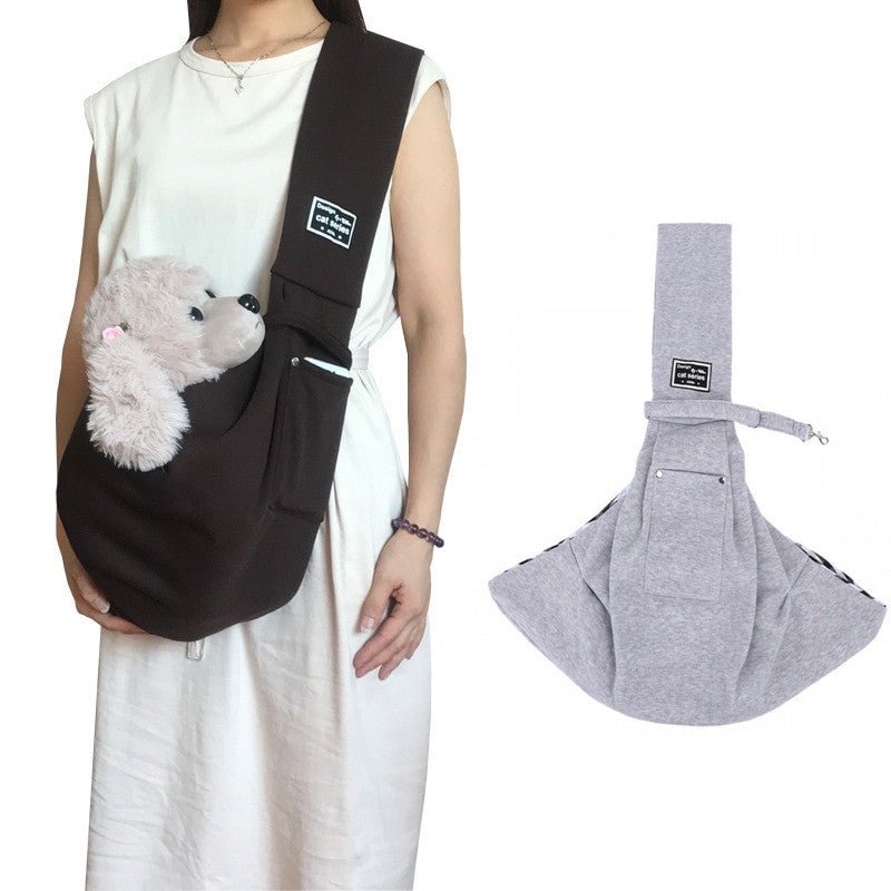 Portable Dog Carrying Backpack Sling Bag for Small Dogs & Cats - Adistore