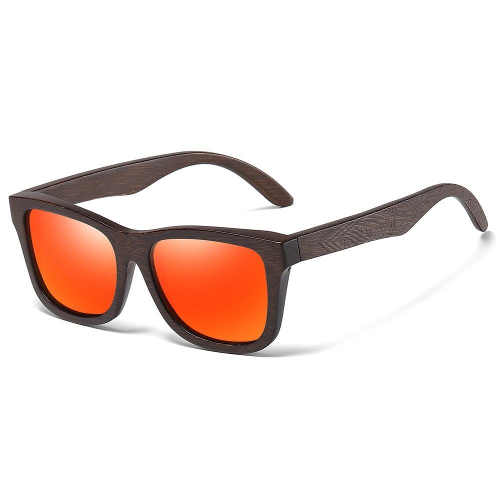 GM Handmade Bamboo Polarised Sunglasses – Natural Wood Shades - Adistore