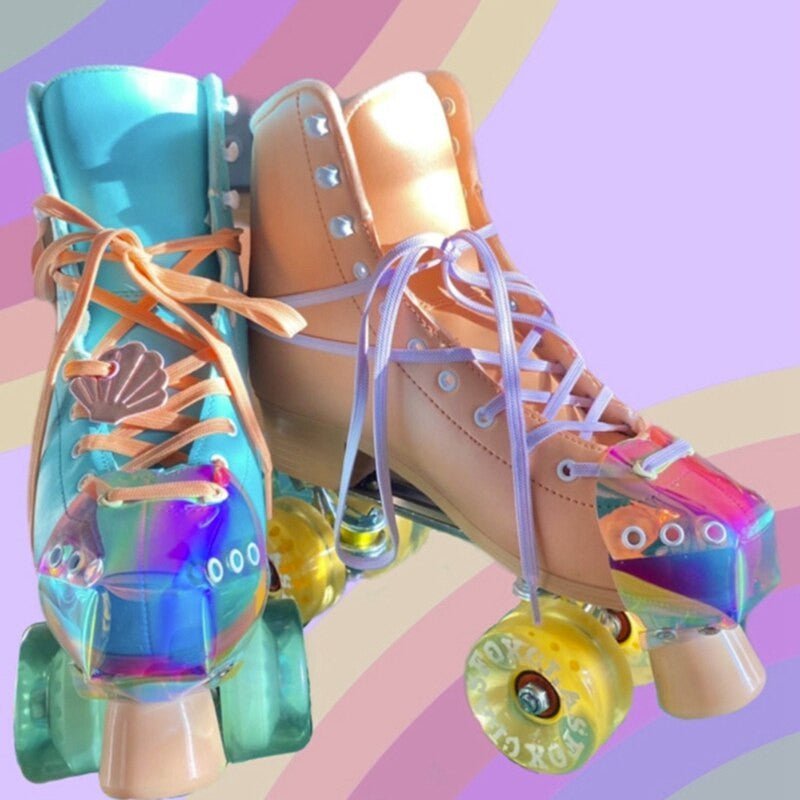 1 Pair Leather Toe Cap Guard for Roller & Ice Skates – Skate Cover - Adistore