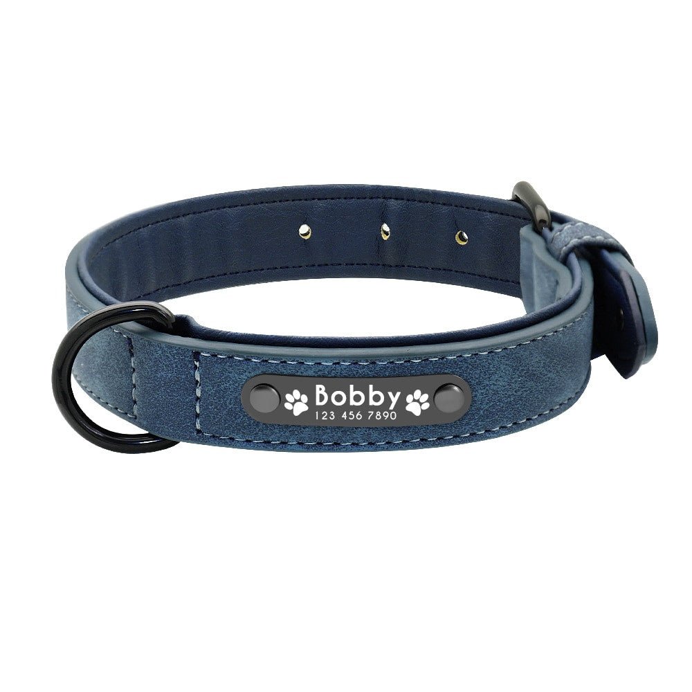 Personalized Custom Leather Dog Collars – Durable & Stylish - Adistore