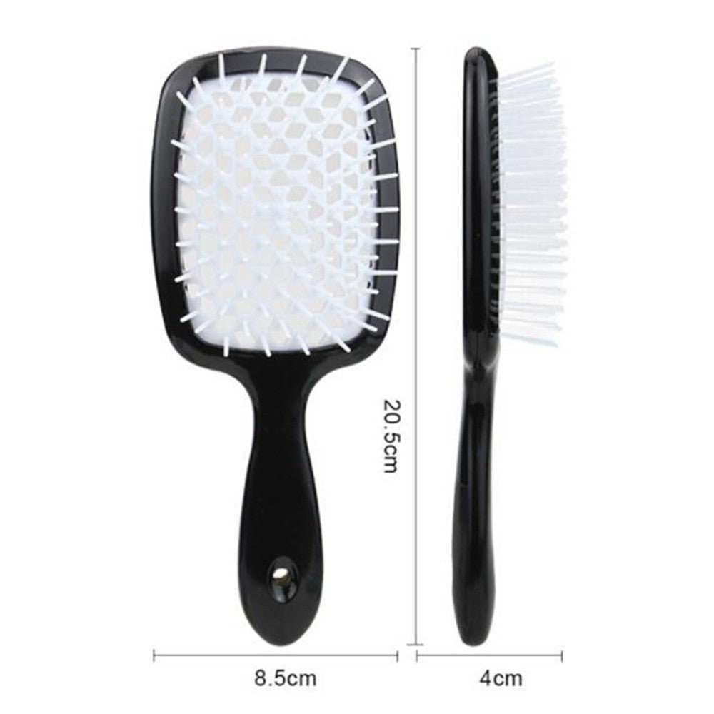 Detangling Hair Brush for Wet & Curly Hair β Massage Hollow Comb - Adistore