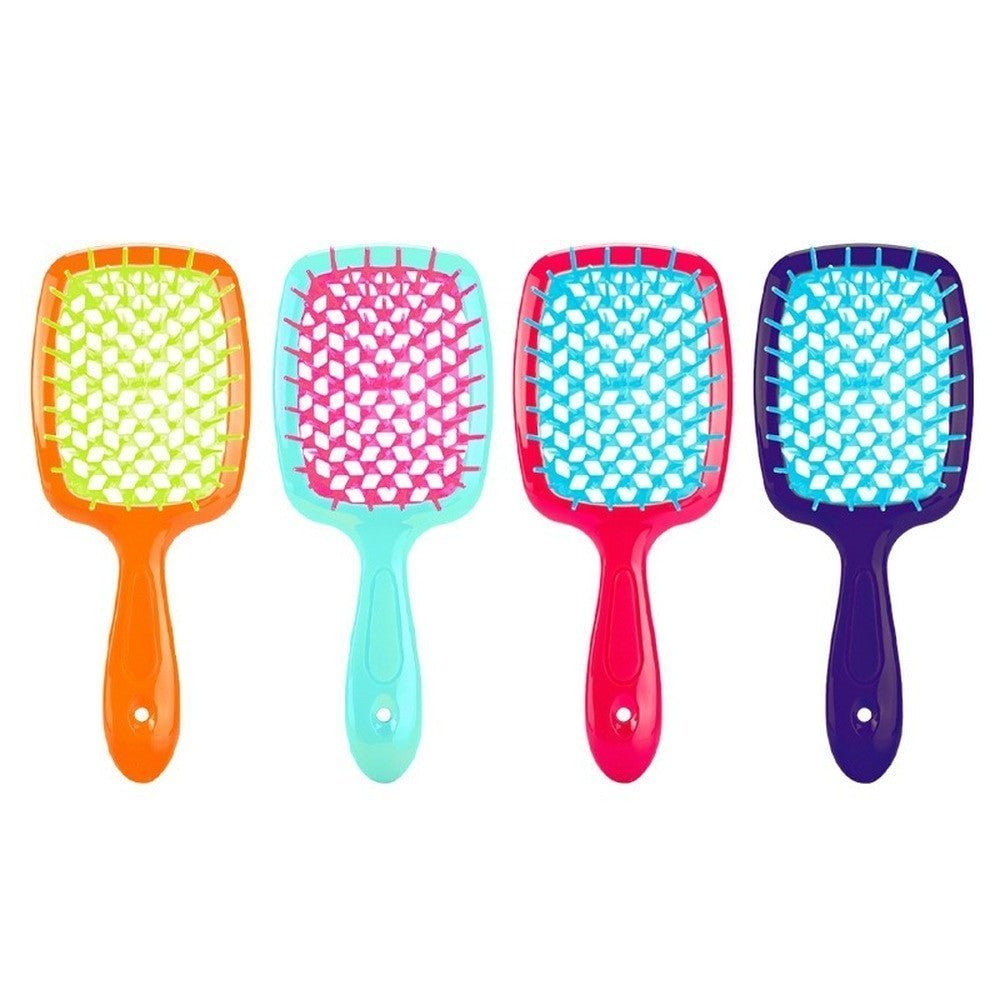 Detangling Hair Brush for Wet & Curly Hair β Massage Hollow Comb - Adistore