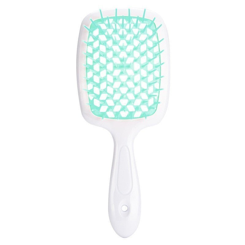 Detangling Hair Brush for Wet & Curly Hair – Massage Hollow Comb - Adistore