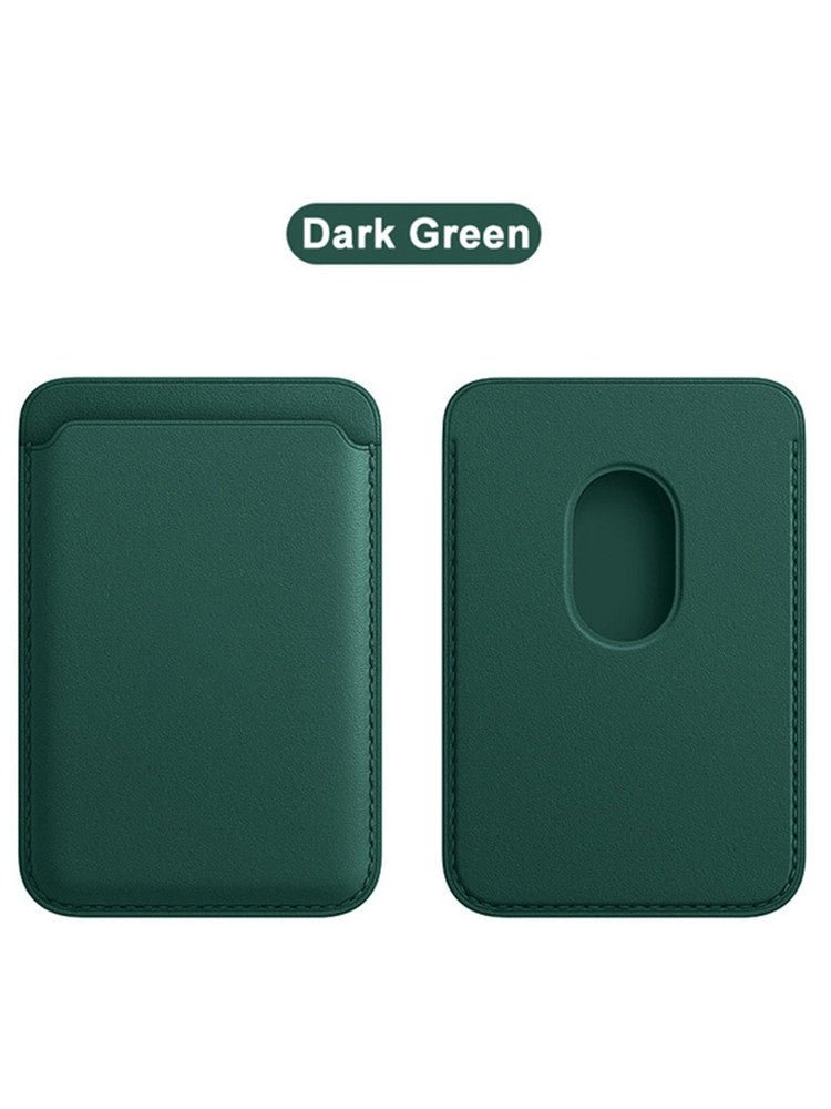 Magnetic Leather Card Holder Case for iPhone 13/12/11 Pro Max Mini - Adistore