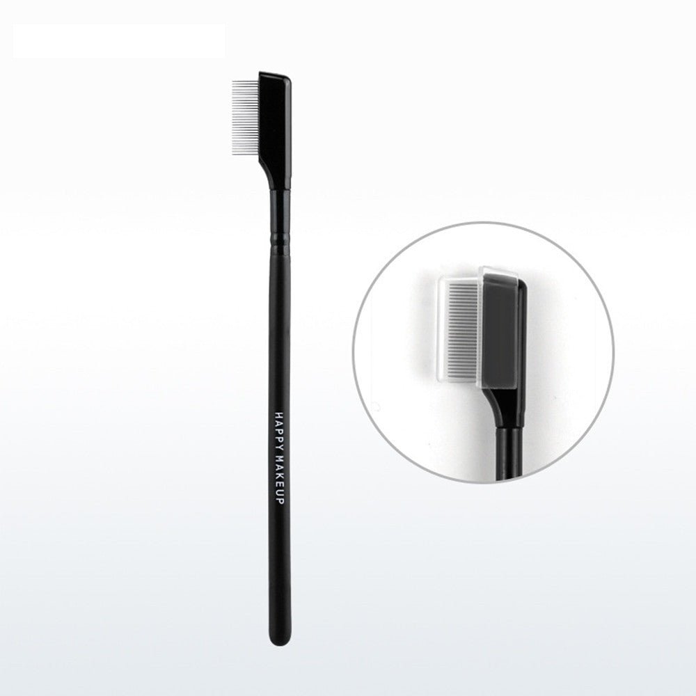 Foldable Eyelash Curler & Lash Separator – Metal Beauty Makeup Tool - Adistore