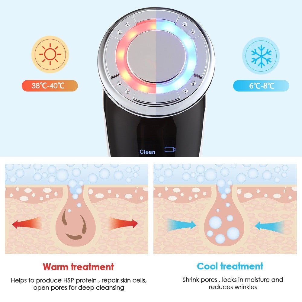 EMS Face Massager with Red Light Therapy – Microcurrent Lifting - Adistore