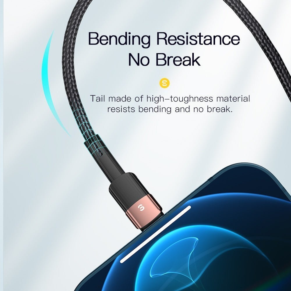 Essager Fast Charging USB Cable for iPhone 11, 12, 13 Pro Max & More - Adistore