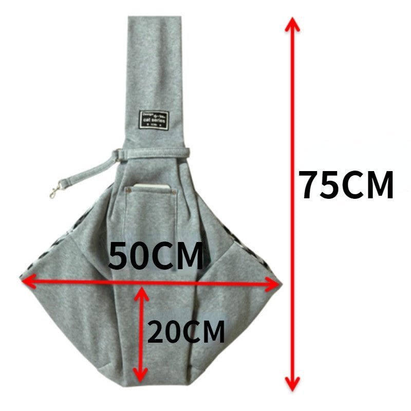 Portable Dog Carrying Backpack Sling Bag for Small Dogs & Cats - Adistore